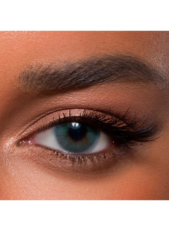 Anesthesia Addict Gray 9 Months Disposable Pack Of 2 Colored Contact Lenses Unisex Cosmetic Contact Lenses Gray Contact Lenses - Image 3