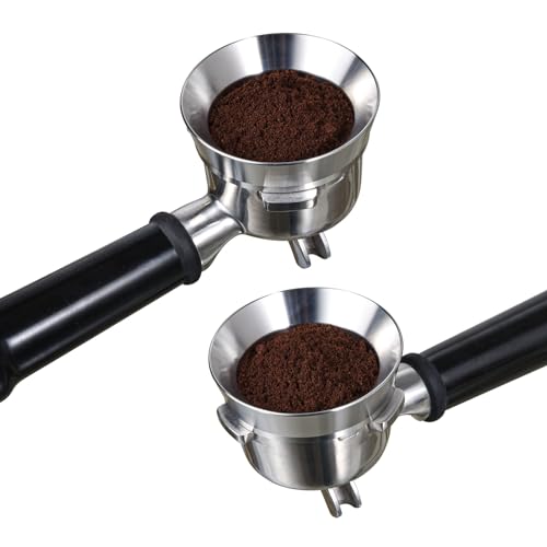 MATOW 54mm Magnetic Dosing Funnel V2, MATOW Stainless Steel Espresso Dosing Ring with 8 Magnets Compatible with Breville 54mm Portafilter - Image 3