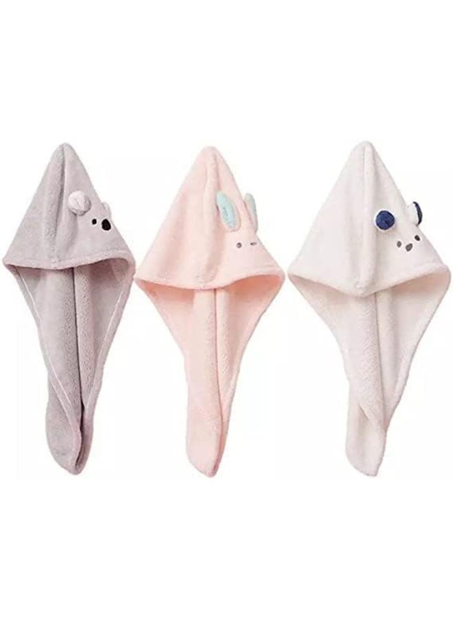 منشفة استحمام لتجفيف الشعر والماء متعدد الألوان - Image 3