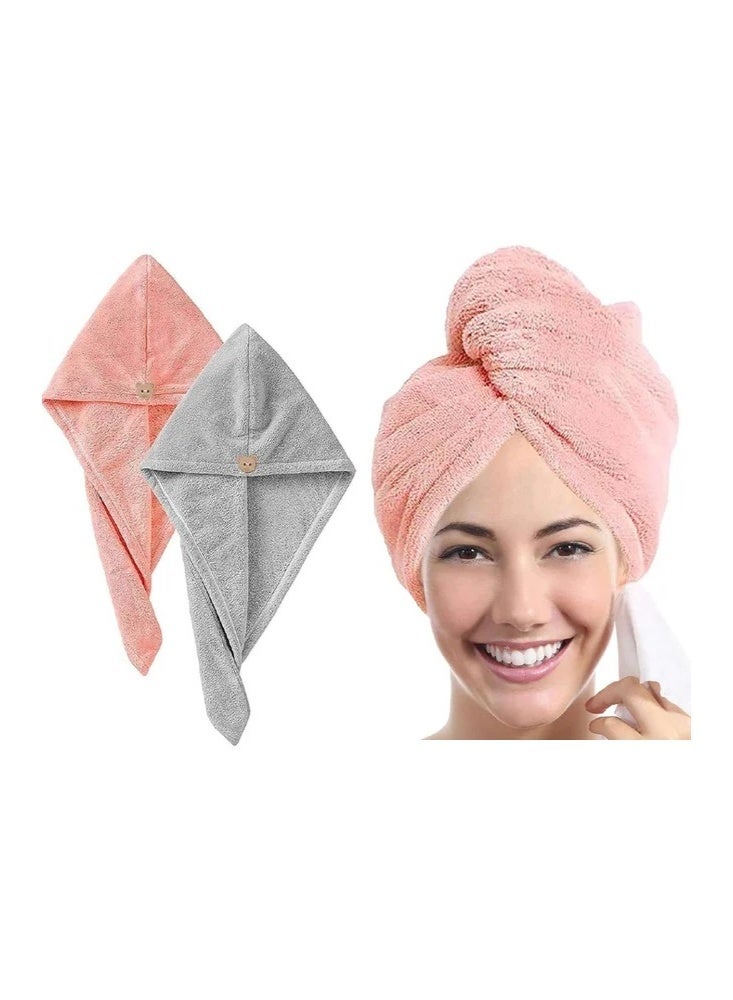 منشفة استحمام لتجفيف الشعر والماء متعدد الألوان - Image 2