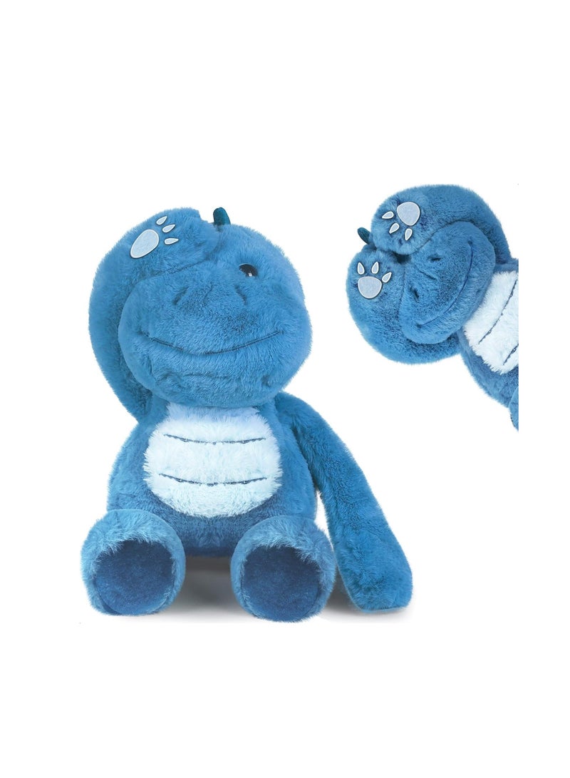Baby Dinosaur Stuffed Animals, 14" Soft Plush Dino Toy, Infant Hide Seek, Toddler Boys Stuff, Newborn Shower Birthday Gifts for Boys Girls Baby Kids - Image 1