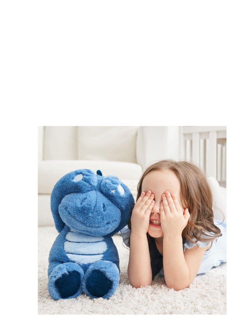 Baby Dinosaur Stuffed Animals, 14" Soft Plush Dino Toy, Infant Hide Seek, Toddler Boys Stuff, Newborn Shower Birthday Gifts for Boys Girls Baby Kids - Image 5
