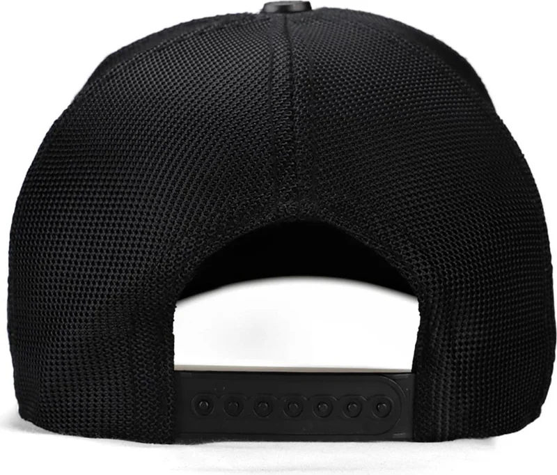 Black Börk V2 Trucker Not Today - Unisex Black Hat (Cap) with 2 Code Logo