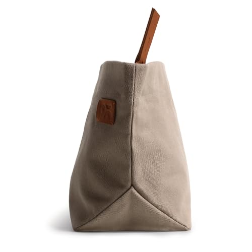 DailyObjects Small Clutch Taxi Canvas Pouch & Multi-Purpose storage organizer for Women and Men, Holds Accessories and Gadget like Toiletry, Cosmetics (Color - Beige) - Image 5
