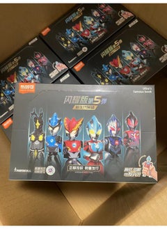 Bruco Ultraman Building Blocks Blind Box Group Star 10 Bullet Shining 7 Bullet Doll Joint Movable Assembled Boy-Color:Shining Version With 5 Bullets [a Box Of 6 Non-repeating Models] Is Likely To Be Hidden