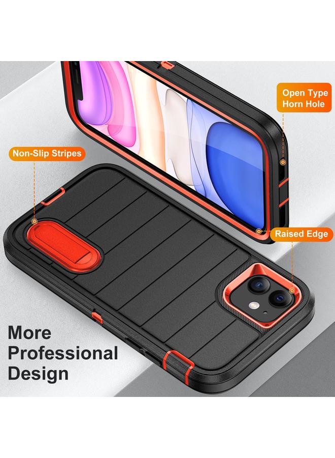 Zaboon Case For iPhone 11 Defender Gen2 Rugged PC + Silicone Phone Case with Holder - Image 3