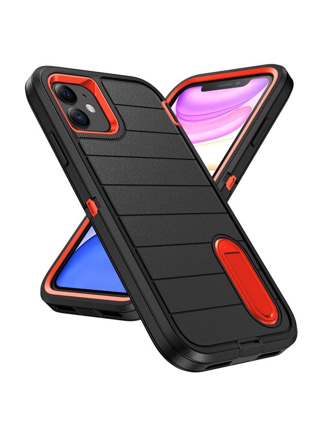 Zaboon Case For iPhone 11 Defender Gen2 Rugged PC + Silicone Phone Case with Holder - Image 2