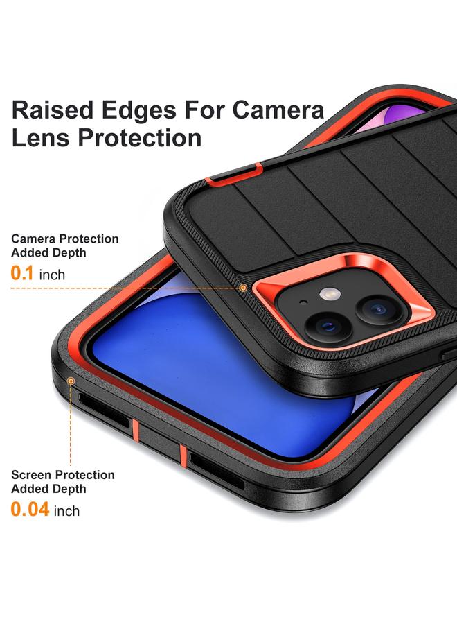Zaboon Case For iPhone 11 Defender Gen2 Rugged PC + Silicone Phone Case with Holder - Image 5