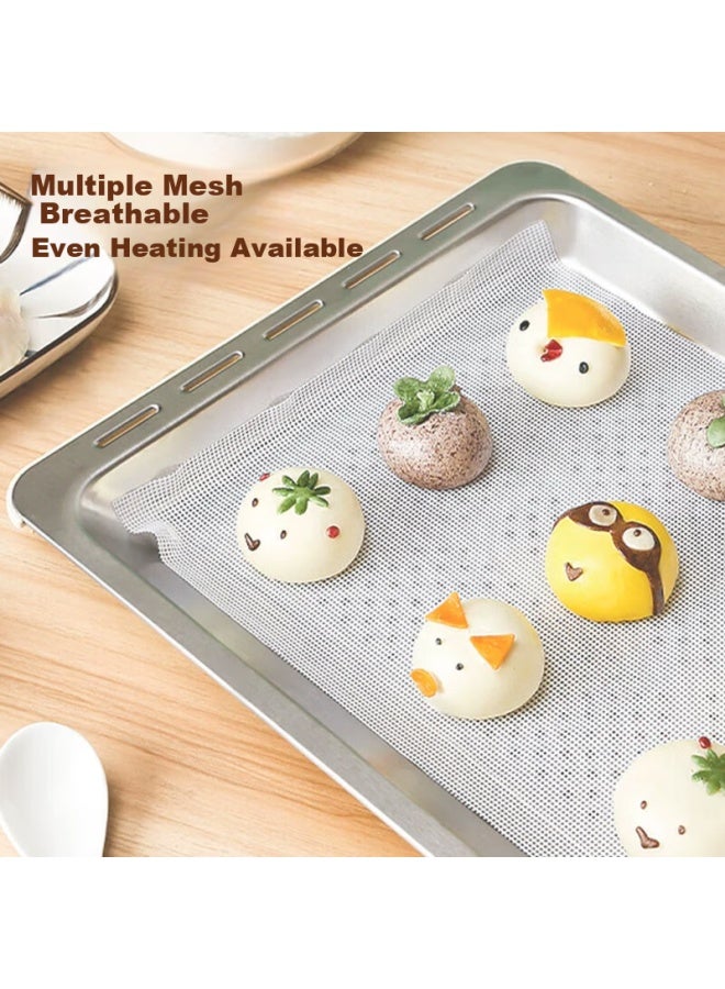 MAX COOK Maxcook Steamer Cloth, Silicone Steaming Mat, Steamed Bun Steamer Liner, Steamer Paper, 20*30Cm, 5 Pieces, Mcpj2158 - Image 4