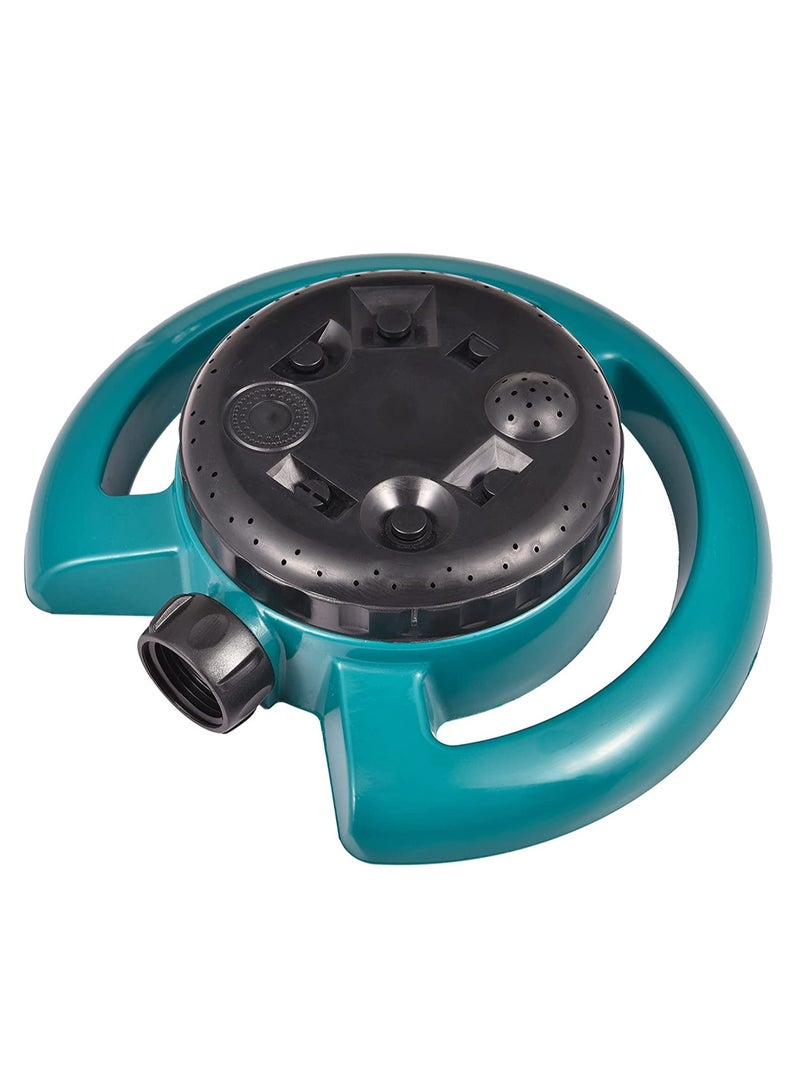 Excefore Lawn Sprinkler, Water Sprinkler for Lawn, Sprinklers for Yard, 8-Pattern Turret Sprinkler for Small Areas, Multipurpose Yard Sprinklers for Yard Lawn Grass Irrigation - Image 1