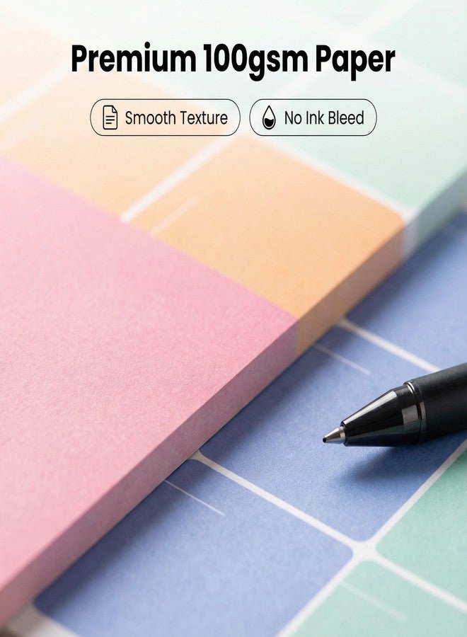 CDXHOME Monthly Planner Notepad - Undated 52 Sheets Desk Calendar, A4 (8"x11") Planning Pad for Office, Home, School, Fitness, Meal & Project Organization - Image 5