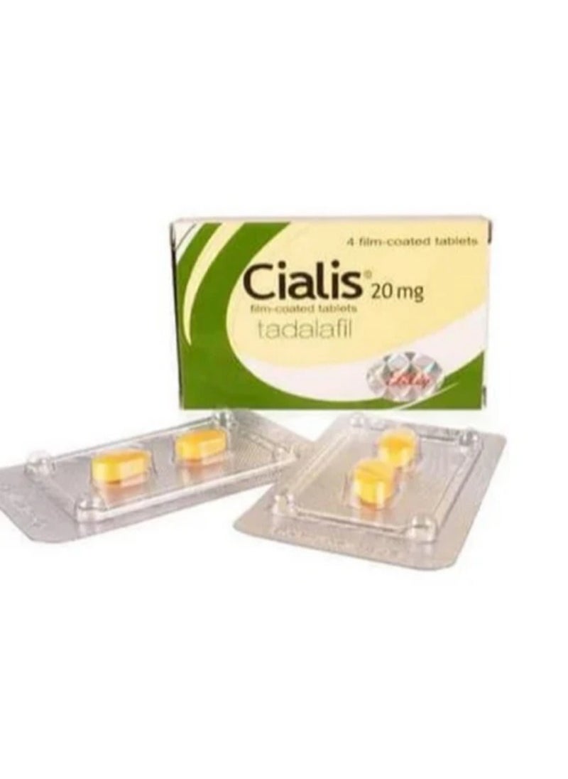 Generic - سياليس تادالافيل 4 أقراص 20 ملغ للرجال لفترة طويلة - Image 1