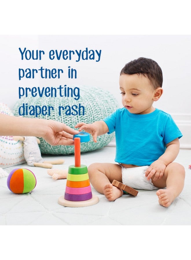 Desitin كريم حماية يومي لطفح الحفاضات للأطفال مع 13% أكسيد الزنك كريم حاجز لعلاج وتخفيف ومنع طفح الحفاضات، مضاد للحساسية، خالي من الأصباغ والفثالات والبارابين، 4 أونصات - Image 2