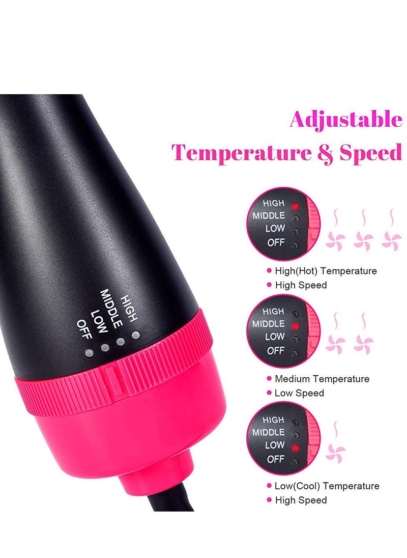 Generic - Hair Styler 1000W One-Step Hot Air Styler Hair Dryer and Hot Air Brush - Image 1