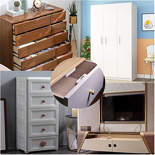 Boolian Electronic Cabinet Lock, Hidden DIY RFID Invisible Cabinet Lock， RFID Card/Tag Card/Induction Swipe Card to Unlock,for Wooden Drawer Locker Cupboard - Image 4