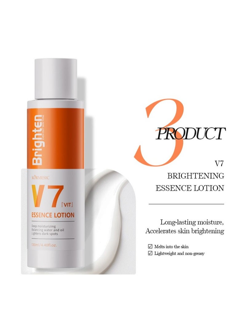 Kormesic VC Brightening Essence Milk 130ml | Deep Nourishment & Radiance - Image 3