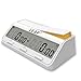 LEAP Chess Clock Digital Chess Timer Advanced for Board Game and Chess Timer with Large Screen Bonus Delay Count Down up Alarm Milk Wihite - Image 2