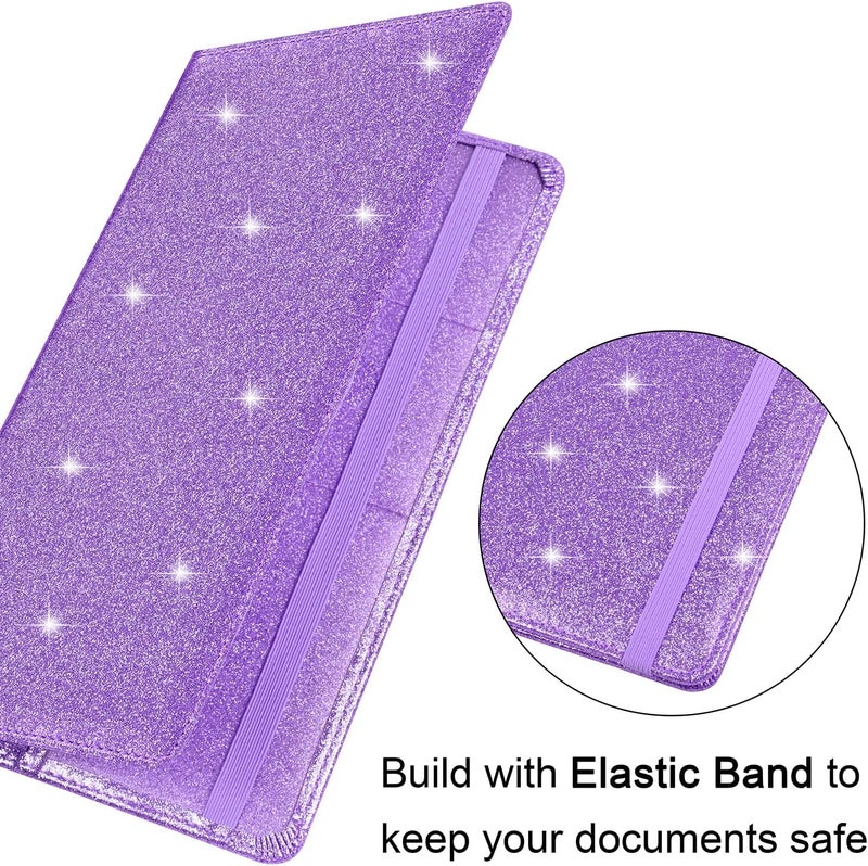 Wisdompro Car Document Holder Organiser, PU Leather Vehicle Insurance and Registration Holders Wallet Case for ID Card, Driving Licence, Key Contact Information Cards - Image 4