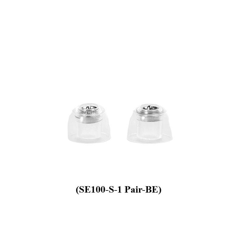 Shanling Se100 Silicone Eartips for In-Ear Earphones, Size S, White - Image 1