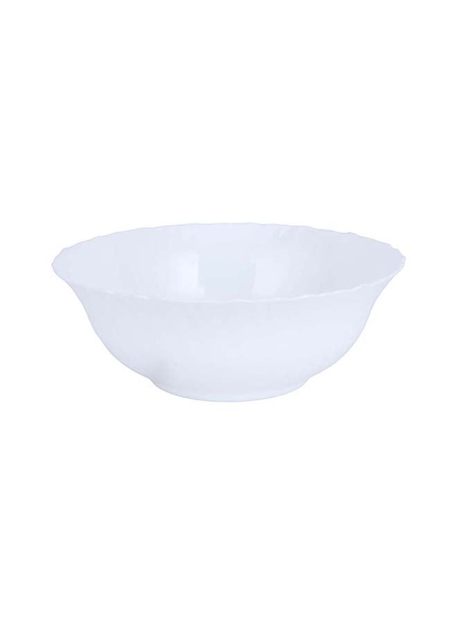 Royalford 33 Piece Classic Opalware Dinner Set- RF12466/ Includes Oval Plate, Dinner and Dessert Plates, Serving, Salad Bowls and Soup Spoons/ Dishwasher-Safe and Microwave Safe Multicolor - Image 4