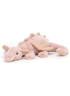 Jellycat Little Rose Dragon Collectable Plush Decoration  - Image 1