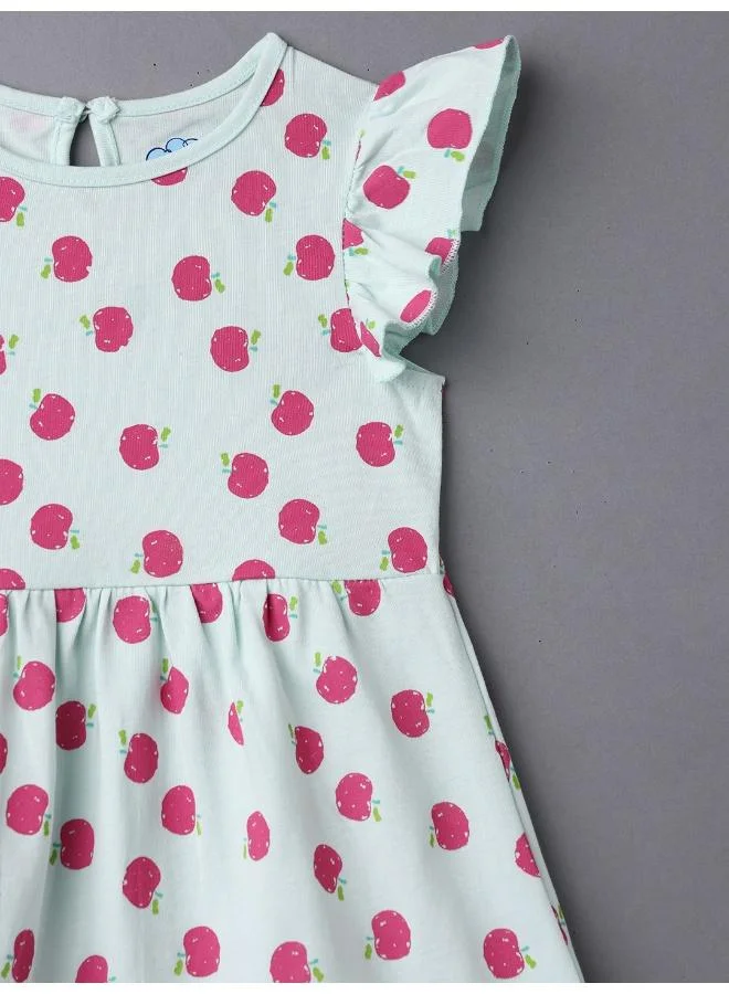 Nautinati  Apple Print Dress for Women | Best Price UAE