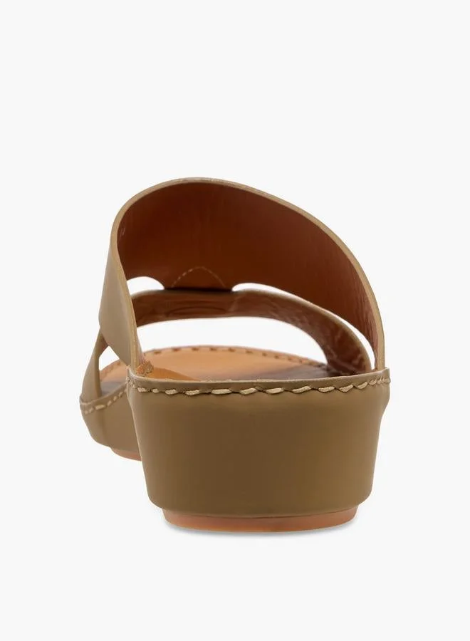 DUCHINI BEIGE Men Comfort Leather Arabic Sandals for Men | Best Price UAE