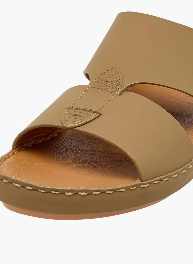 DUCHINI BEIGE Men Comfort Leather Arabic Sandals for Men | Best Price UAE