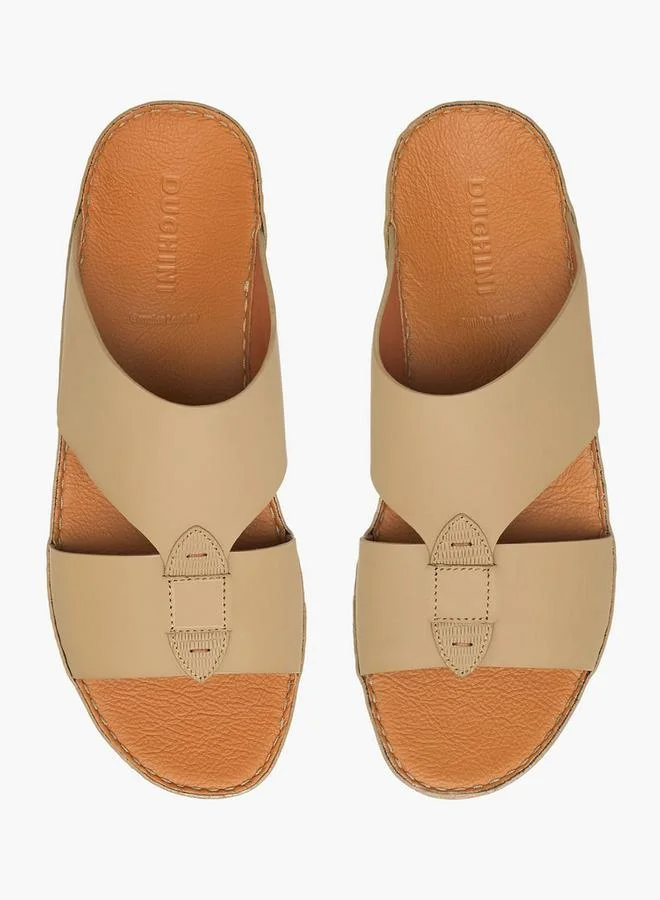 دوتشيني Men Comfort Leather Arabic Sandals