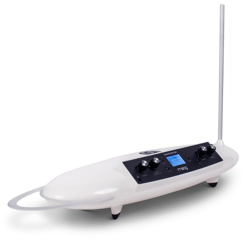 MOOG Theremini - Theremin with Pitch Correction, CV Out, Built-in Tuner and Speaker, Animoog Synthesizer Sound Engine with 32 Presets and LCD Screen - Image 1