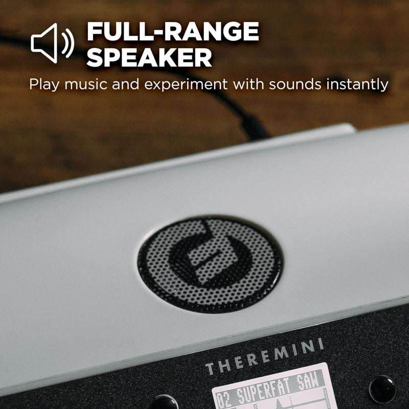 MOOG Theremini - Theremin with Pitch Correction, CV Out, Built-in Tuner and Speaker, Animoog Synthesizer Sound Engine with 32 Presets and LCD Screen - Image 5