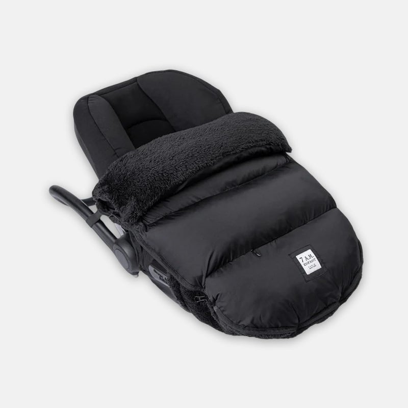 7 A.M. 7AM Enfant Universal Stroller Footmuff - Water Repellent Winter Bunting Bag for Strollers & Car Seats, Soft Micro-Fleece & Plush Lined Stroller Footmuff for Baby Boy & Girl | PlushPOD - Image 2