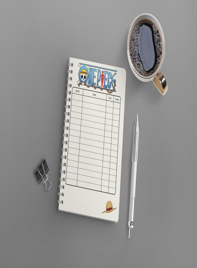 zenithink دفتر زينيثينك ون بيس مونكي دي لوفي المطلوب | ورق 80 غ/م² مع غلاف مقوى 350 غ/م² | بدون سطور | 160 صفحة | مقاس A5 | تجليد حلزوني | متعدد الاستخدامات للمدرسة والمنزل والمكتب - Image 2