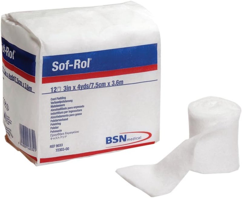 BSN Sof-Rol Synthetic Cast Padding, 3 inch x 4 Yards, case of 72