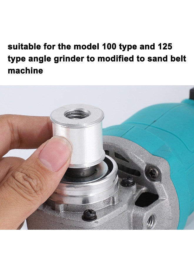 Angle Grinder Modified Sand Belt Machine Woodworking Sand Belt Machine Multipurpose Utility Modification Tool Suitable for Model 100 125 Angle Grinder