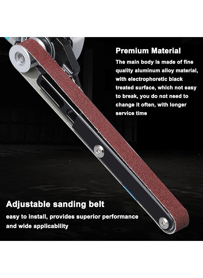 Angle Grinder Modified Sand Belt Machine Woodworking Sand Belt Machine Multipurpose Utility Modification Tool Suitable for Model 100 125 Angle Grinder