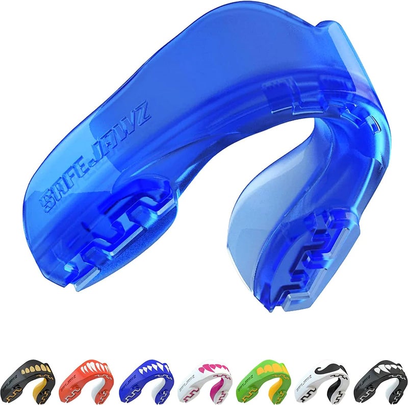 Safejawz Sports Mouthguard Dual Layer Premium Protection Adults And Junior Gum Shield With Case For Boxing  Mma  Rugby  Martial Arts  Judo And All Contact Sports - Image 1