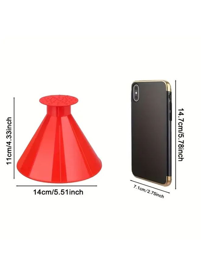 Large Heavy Duty Manual Car Windshield Ice Scraper De Icer Green Portable Winter Wiper - Image 3