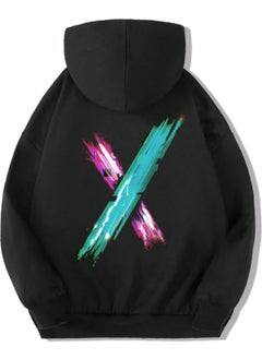 BRZ Collection Unisex Kids Electric X Logo Hoodie Sweat  - Image 1