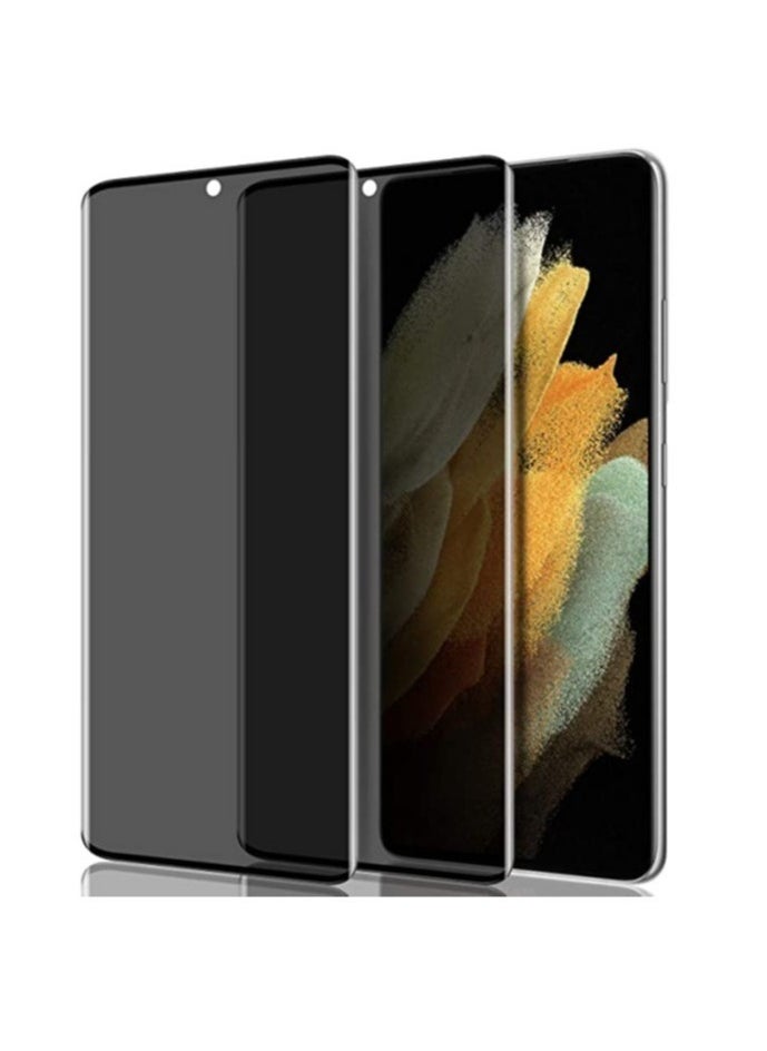 JAJEEK [2 Pack] Privacy Screen Protector Compatible with (for S21 ultra) - Image 1