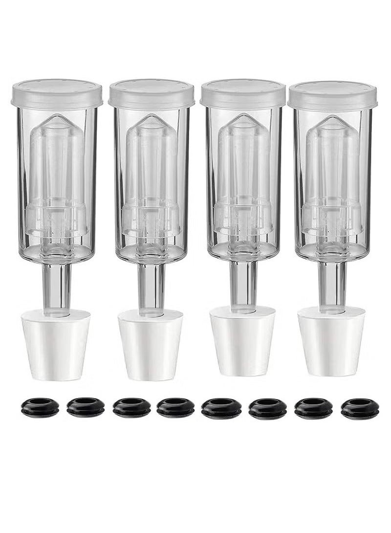 4-Piece Air Locks With Silicone Stopper for Fermentation - Image 2
