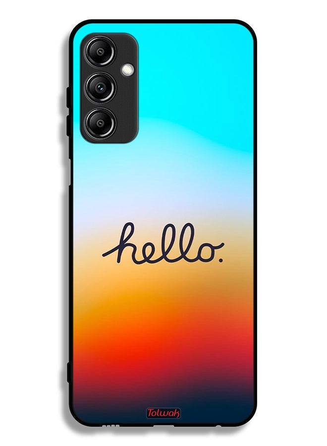 Tolwak Samsung Galaxy A14 5G Protective Case Cover Hello - Image 1