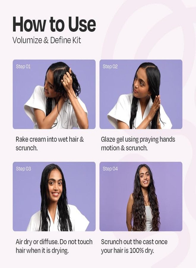 MANETAIN Volumizing Curl Cream 200ml & Hair Styling Gel 200ml for Defined Curls | Hydrating, Anti-Frizz & Long-Lasting Hold for Wavy, Curly Hair | Natural Ingredients, Vegan & Cruelty-Free - Image 5
