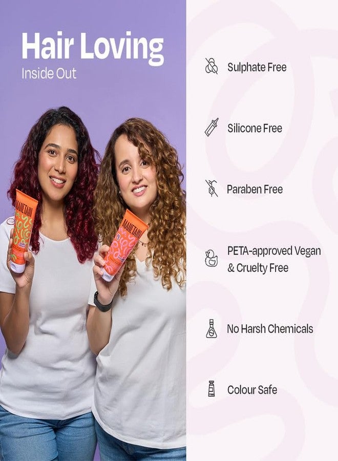 MANETAIN Volumizing Curl Cream 200ml & Hair Styling Gel 200ml for Defined Curls | Hydrating, Anti-Frizz & Long-Lasting Hold for Wavy, Curly Hair | Natural Ingredients, Vegan & Cruelty-Free - Image 4