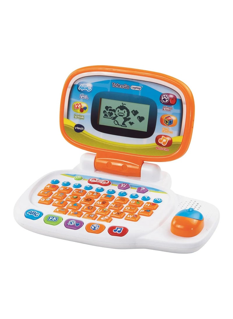 VTech Baby - My Laptop - Educational Pre-School Toy, Ages 3-6, 30 Activities for Early Computer Skills, Logic & Coordination, White - Image 1