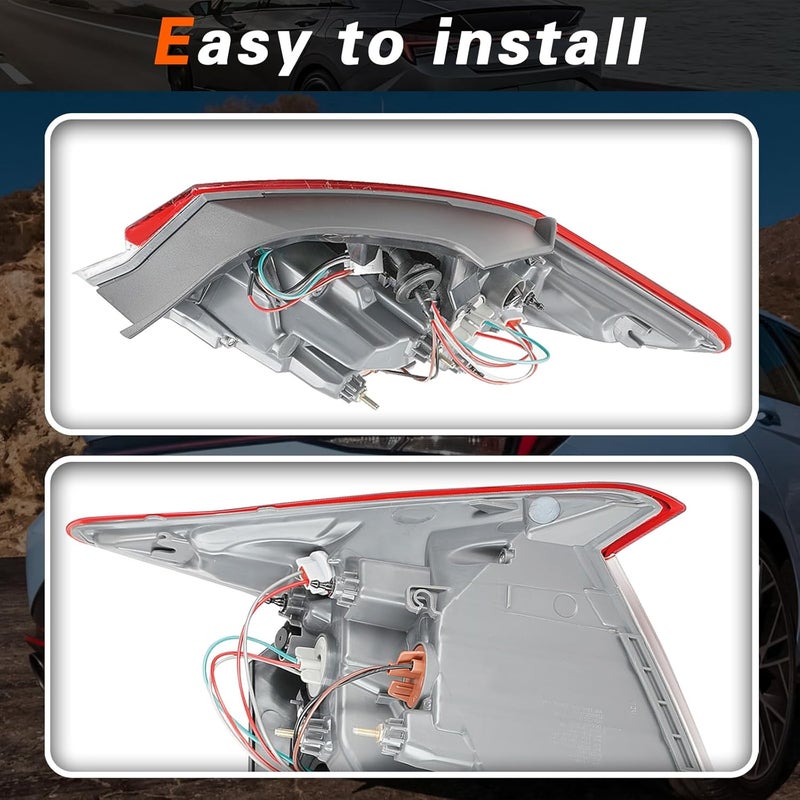 TODO مجموعة ضوء الذيل TODO لهيونداي إيلانتر SESEL 2021 2022 2023 2024 2025 الجانب الأيسر للسائق - Image 4