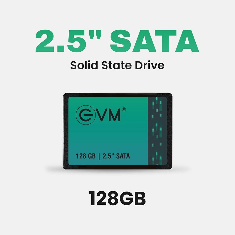 EVM 128GB 2.5-Inch SATA Internal SSD - 550MB/s Read & 500MB/s Write - 5-Year Warranty (EVM25/128GB) - Image 2
