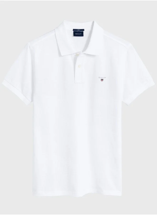 غانت Gant Original Slim Fit Pique Polo Shirt