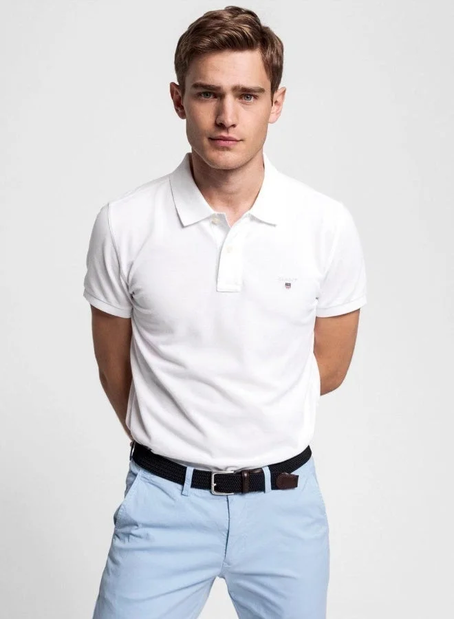 GANT Gant Original Slim Fit Pique Polo Shirt