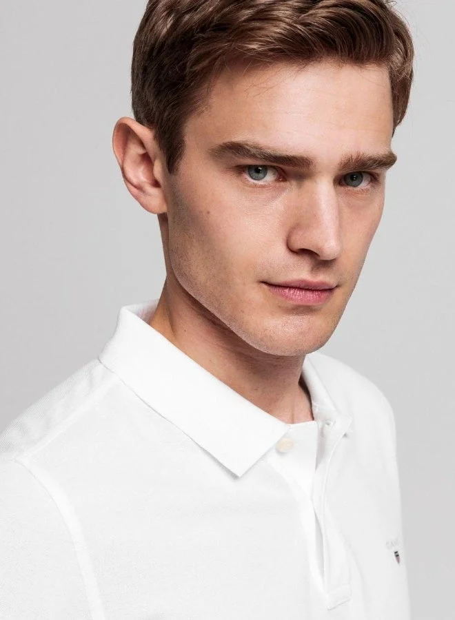 GANT  Gant Original Slim Fit Pique Polo Shirt for Men | Best Price UAE